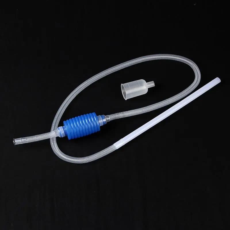 1 pz semiautomatico acquario pompa pulitore acquario cambio acqua manuale acquario sifone aspirapolvere