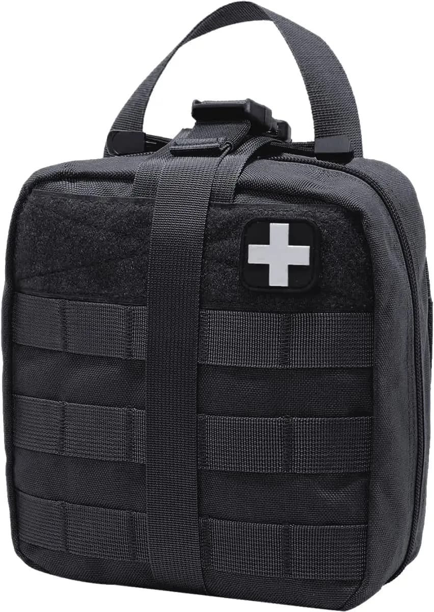Kit di Pronto Soccorso Impermeabile da 180 Pezzi per Campeggio, Escursionismo, Casa, Auto, Viaggi