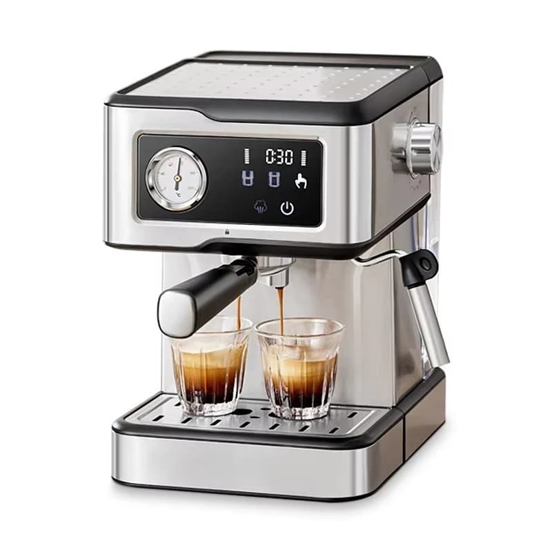 Shipping from Germany 20Bar Capuchin Milk with Mounted Steam Bacchetta Semi-automatic coffee maker Cafetera Espresso