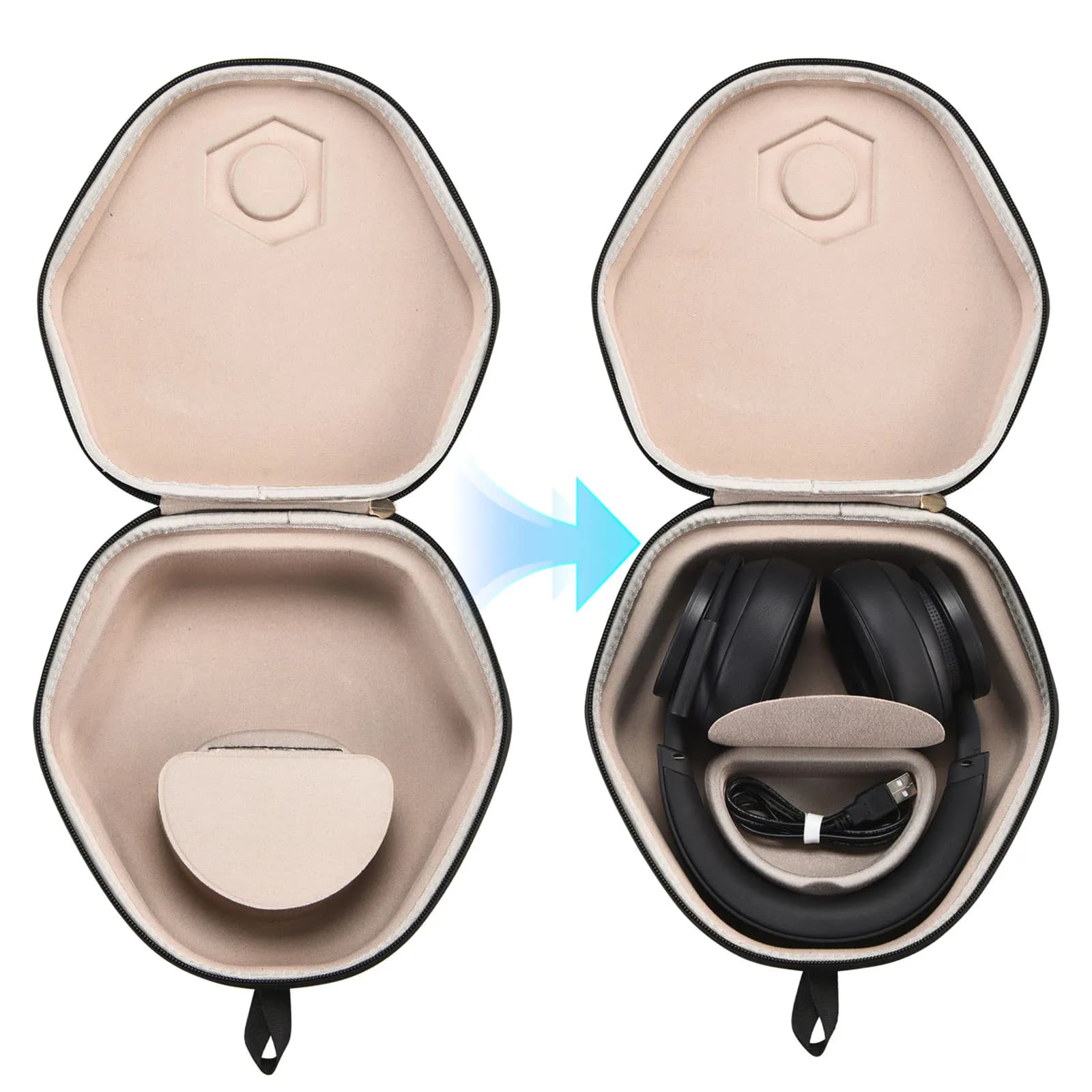 Custodia Portatile da Viaggio per Cuffie da Gaming Wireless Xbox 2024