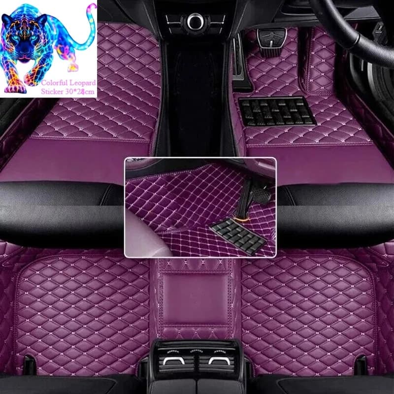 Customized Car Mats for Kia K2 / Kia Rio UB 2011-2019, waterproof, car accessories, carpet covers, left/right driving