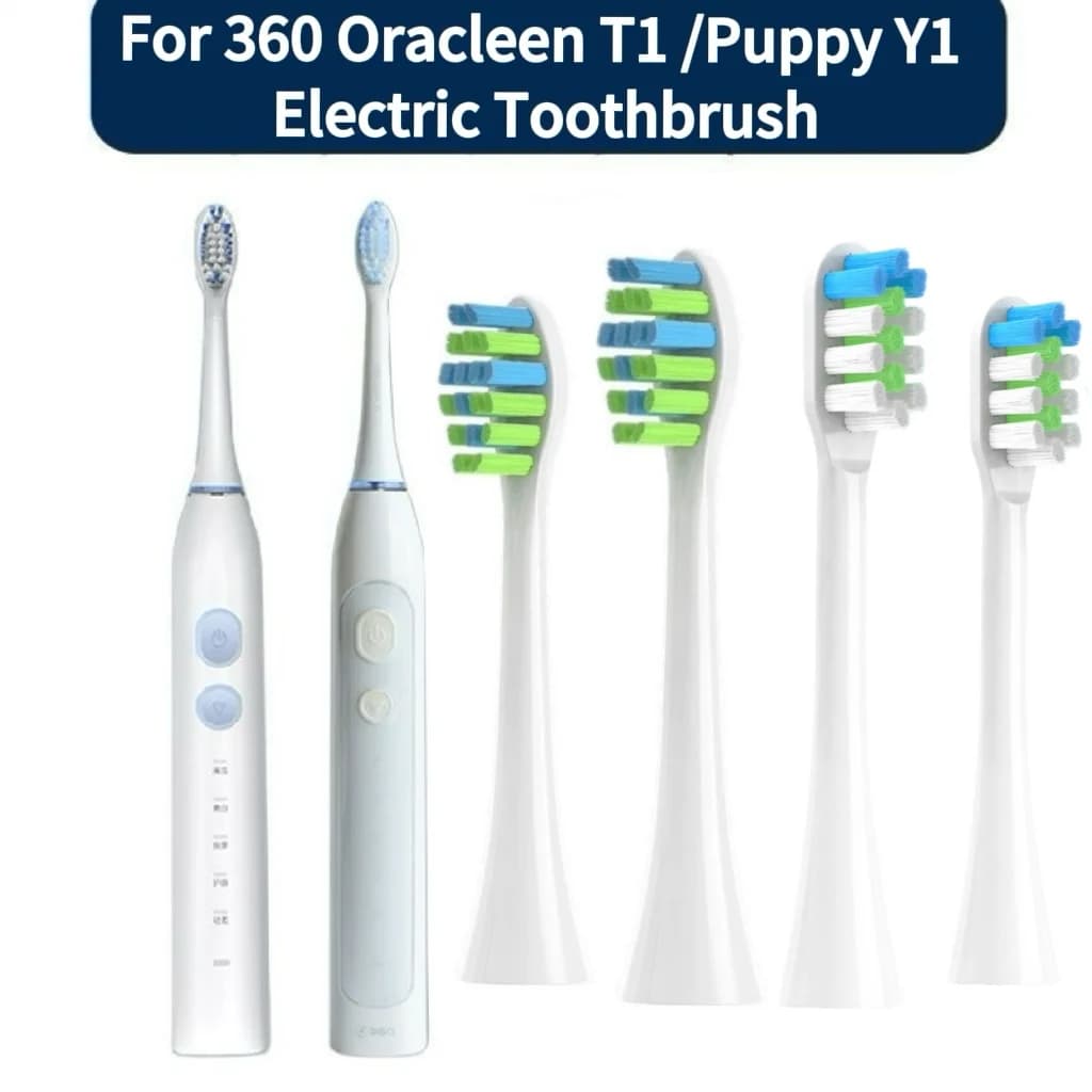 For 360 T1 360 Oracleen T1 Puppy Y1 Spare heads for electric toothbrush, 4-16 pieces