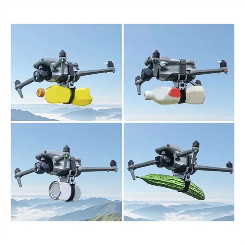 ABZZ-DJI Air2/Air2s Airdropper sensibile alla luce: meccanismo di lancio di droni per un'alimentazione efficace di acqua e salvataggio