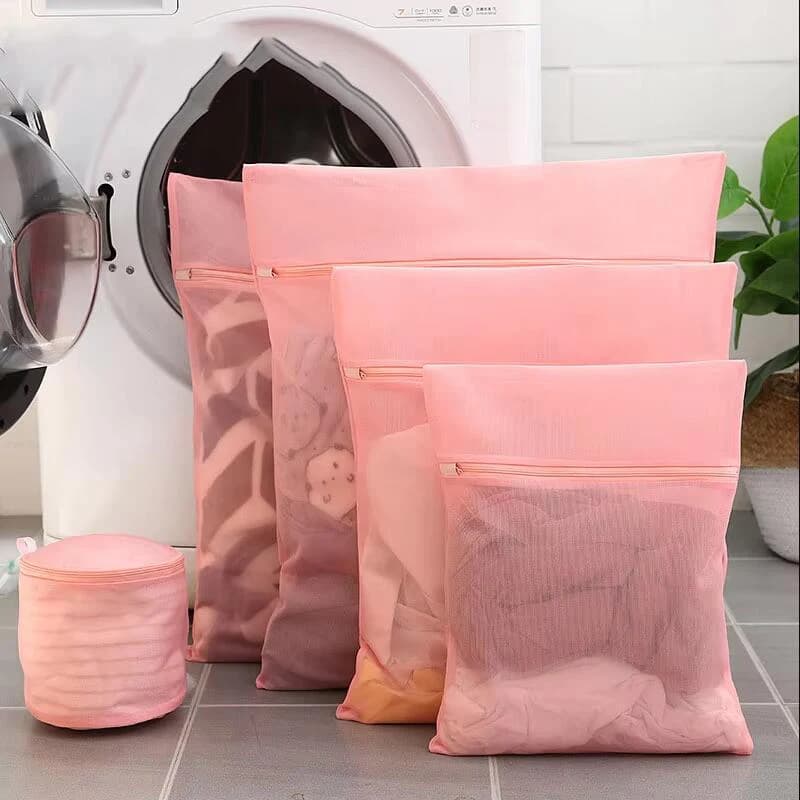 5 pieces/Set underwear bag for domestic use in style zipper Solid color special protection bag for travel underwear bag for underwear