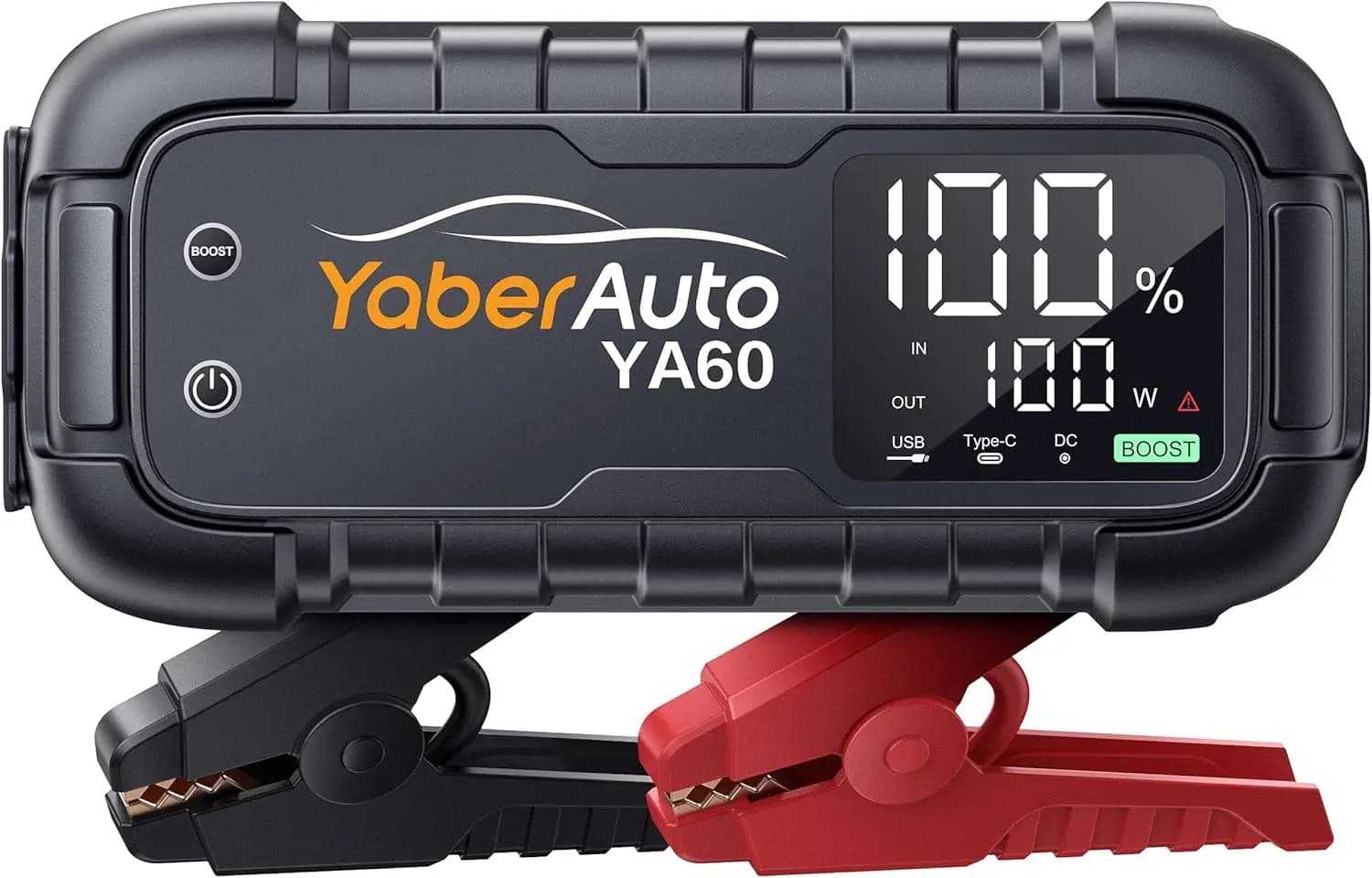Avviatore d'Emergenza per Auto 8000A con Ricarica Rapida 65W, Uscita DC 150W e Luci LED per Tutti i Veicoli a Benzina/Diesel fino a 12.0L