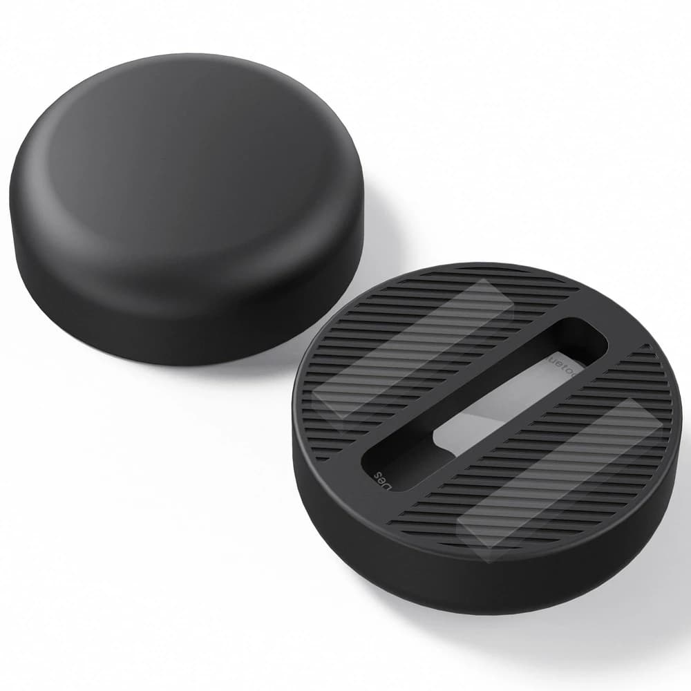 Custodia Protettiva Magnetica per Airtag, Guscio in Silicone Nascosto per AirTag Moto/Auto/Bici, Cover Anti-smarrimento
