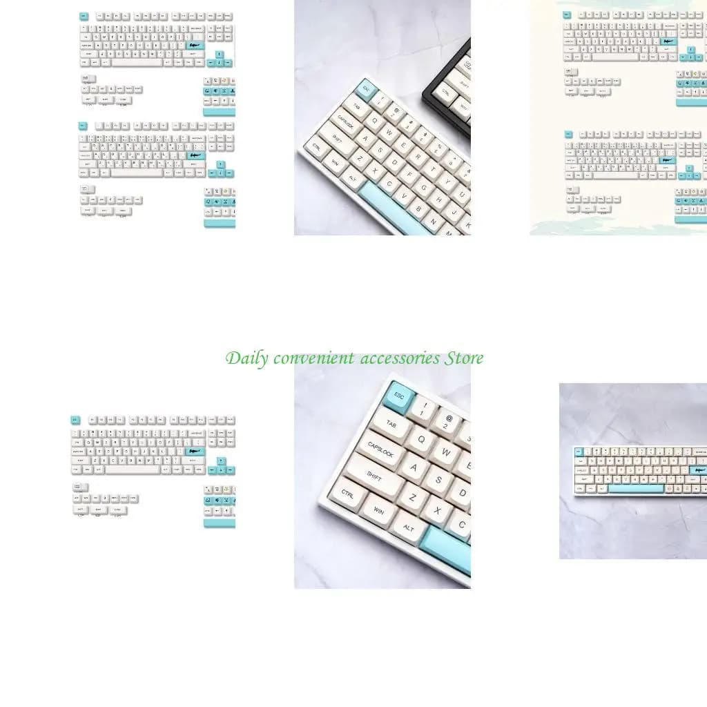 97QB Replacement for button caps 135 pieces PBT for mechanical keypad