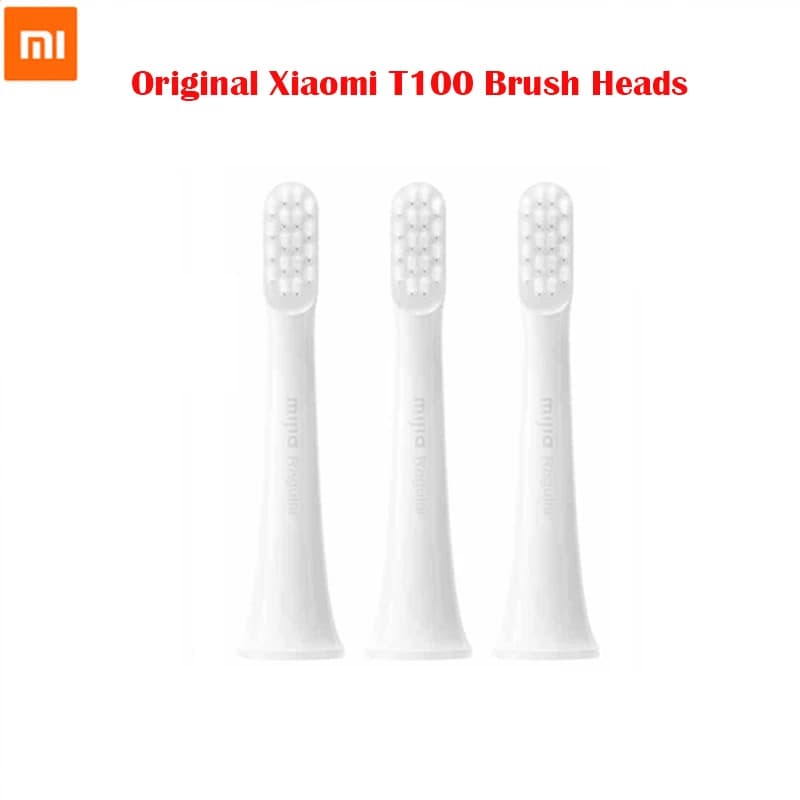 1-3 original cartridges for toothbrush for XIAOMI T100 sonic electric toothbrush whitening heads soft clean bristles brush