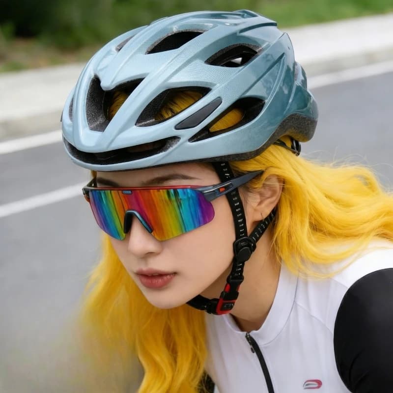 Bicycle Helmet, Men's Summer Mountain Bike, Road Bike, Balance Bike, Universal Safety Helmet for Women
