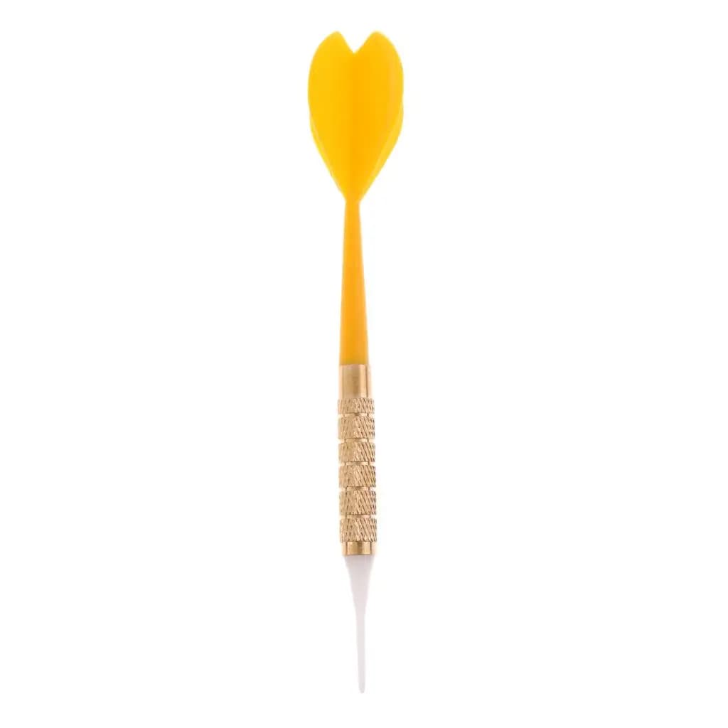 Botti metallici in plastica da 14 grammi, freccette con punta morbida di sicurezza per sala giochi domestiche, bar, nero rosso giallo