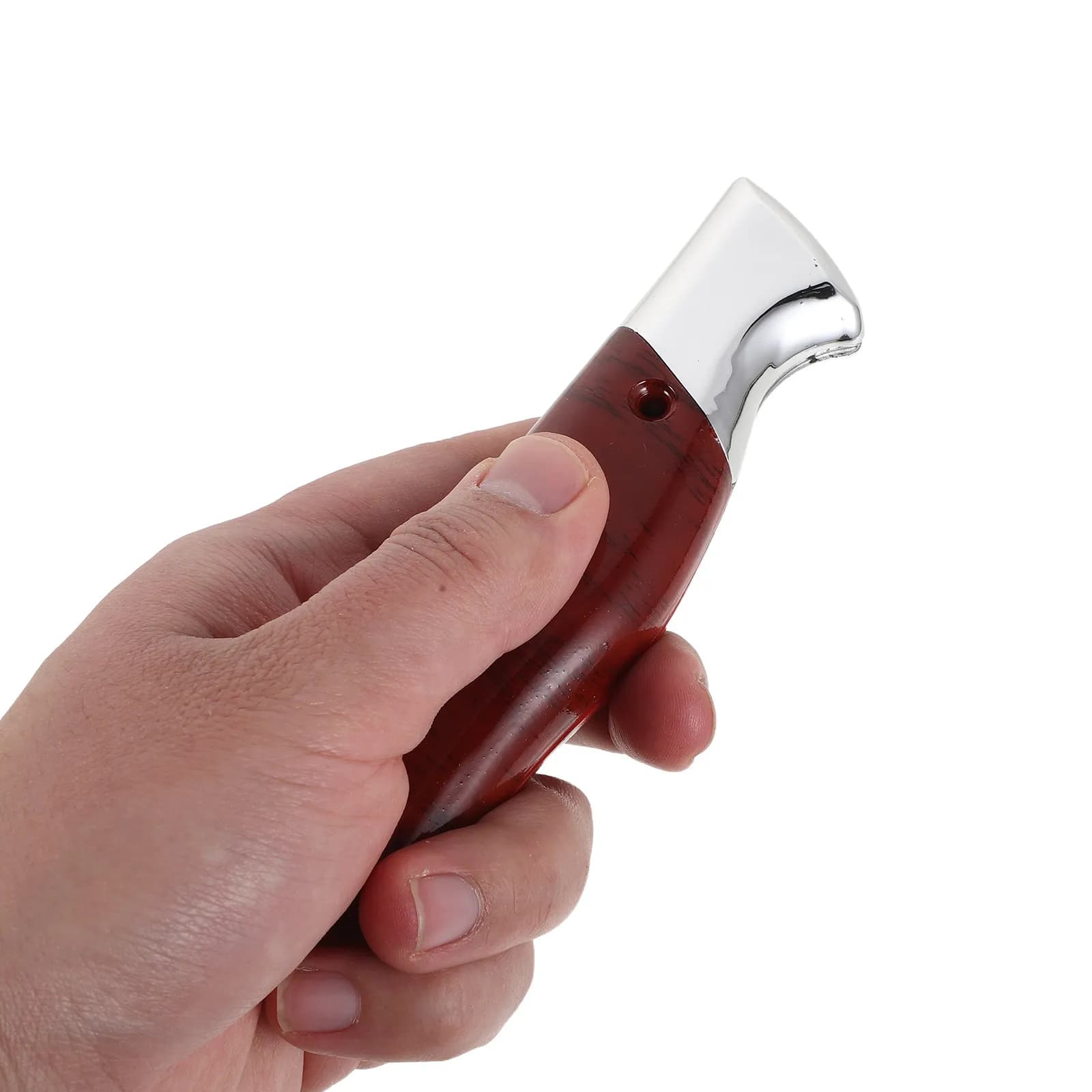 Manico di Ricambio per Coltello da Cucina, Impugnatura Ergonomica Antiscivolo, Parte di Ricambio per Coltelli da Chef, Sushi, Taglio e Cucina 4.92x1.30x0.79in