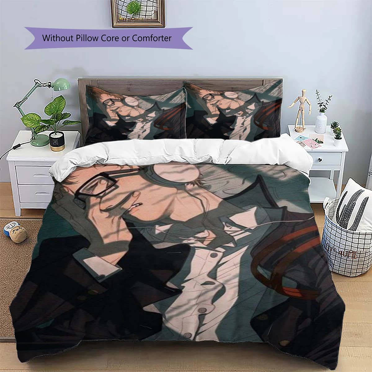 Haikyu!! Daily Use Bedding Nice Fan Gift Anime Patterned Duvet Cover Set & Case Bedroom Ornament Home Decoration -xia104