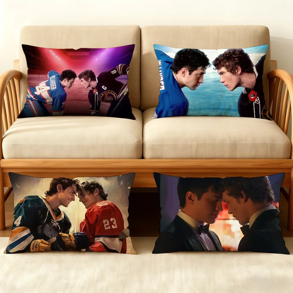 TV Series H-Heated Rivalry cushion cover Double sided Printed Room Bedding Hit Product Sofa Decorative