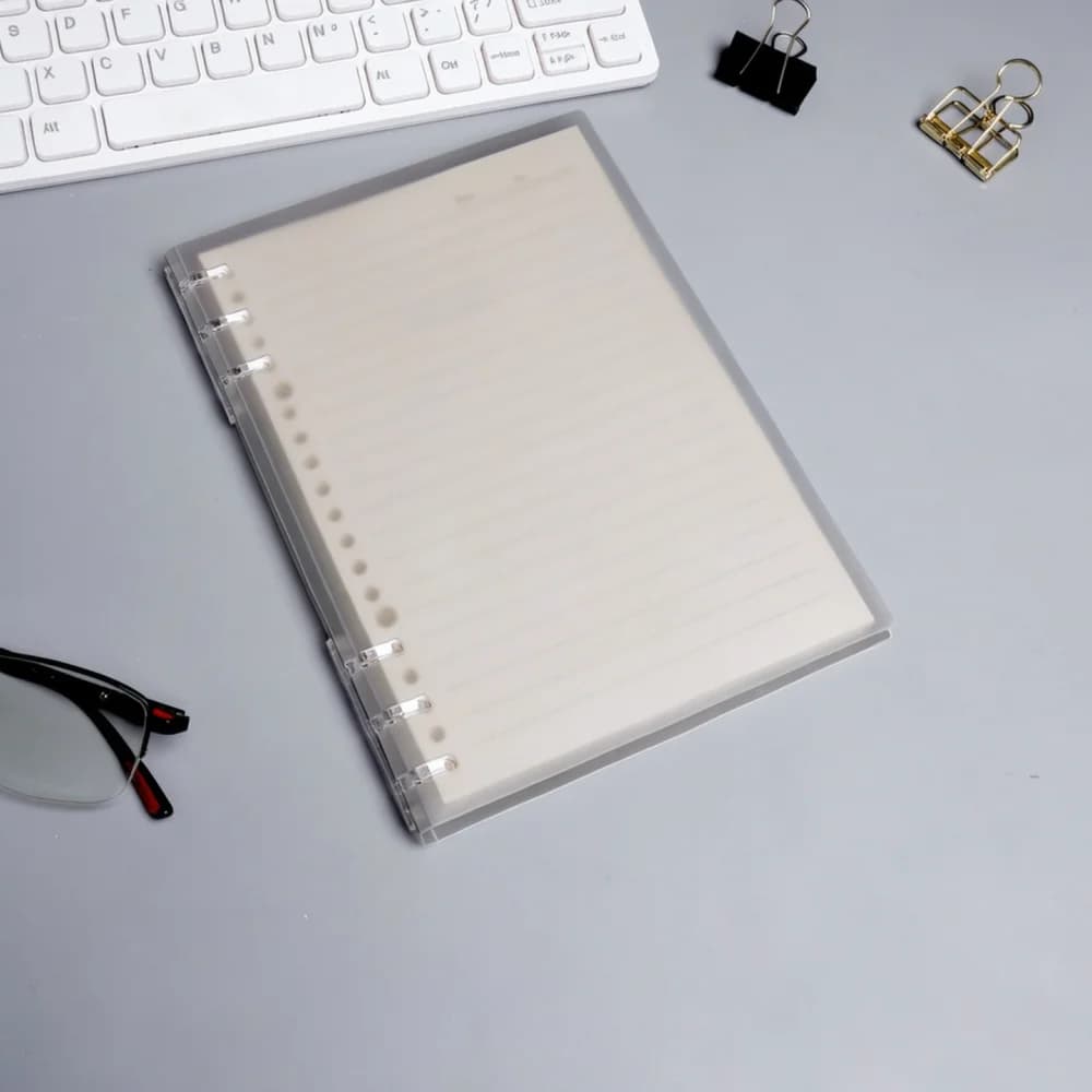 For Mengjin Loose Leaf Planner Notebook A5 B5 Refillable Binder Journal School Office Stationery Writing Supplies