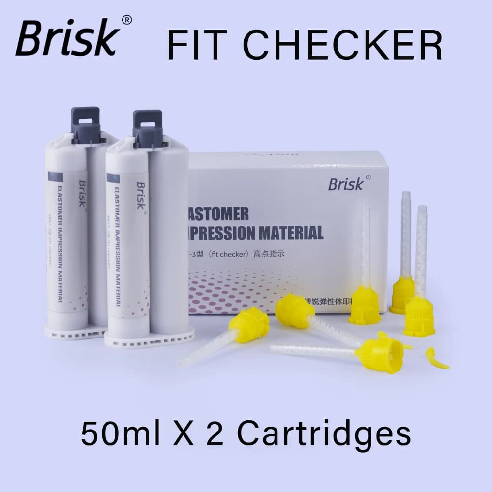 Dental controller fingerprint material in Silicone advanced elastomeric prosthetic dentaria occlusal contact products for dental laboratory