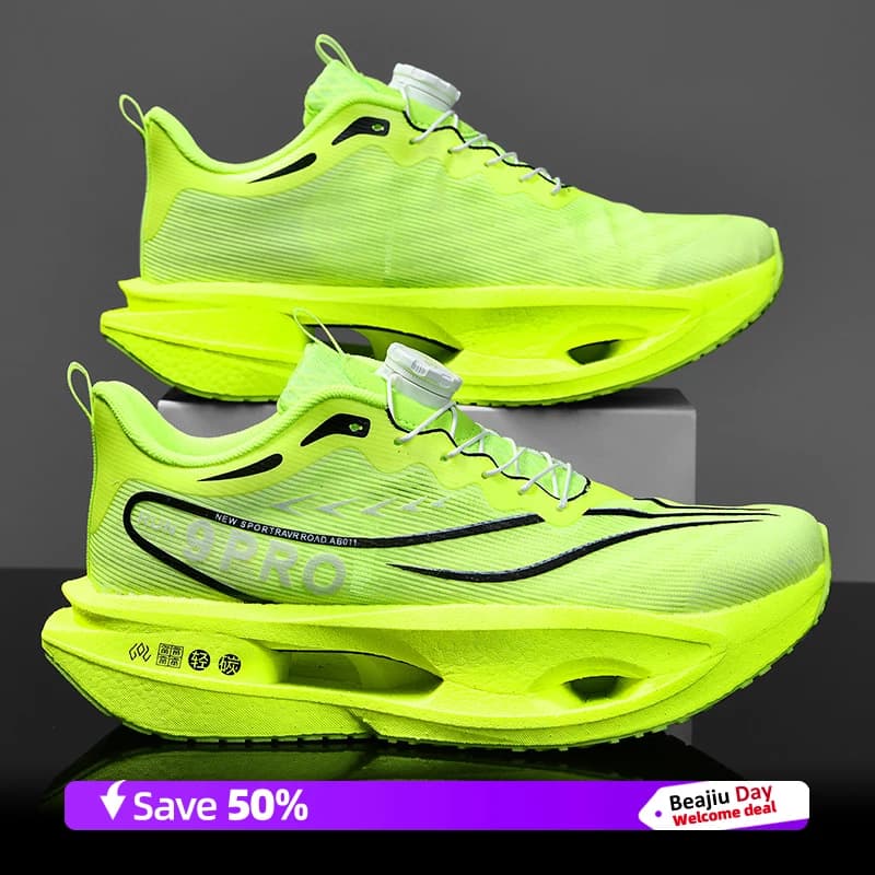 Men's Running Shoes Coaching Specialities Maratona Sport Breathables Ladies' Light Comfortable non-slip sneakers for leisure