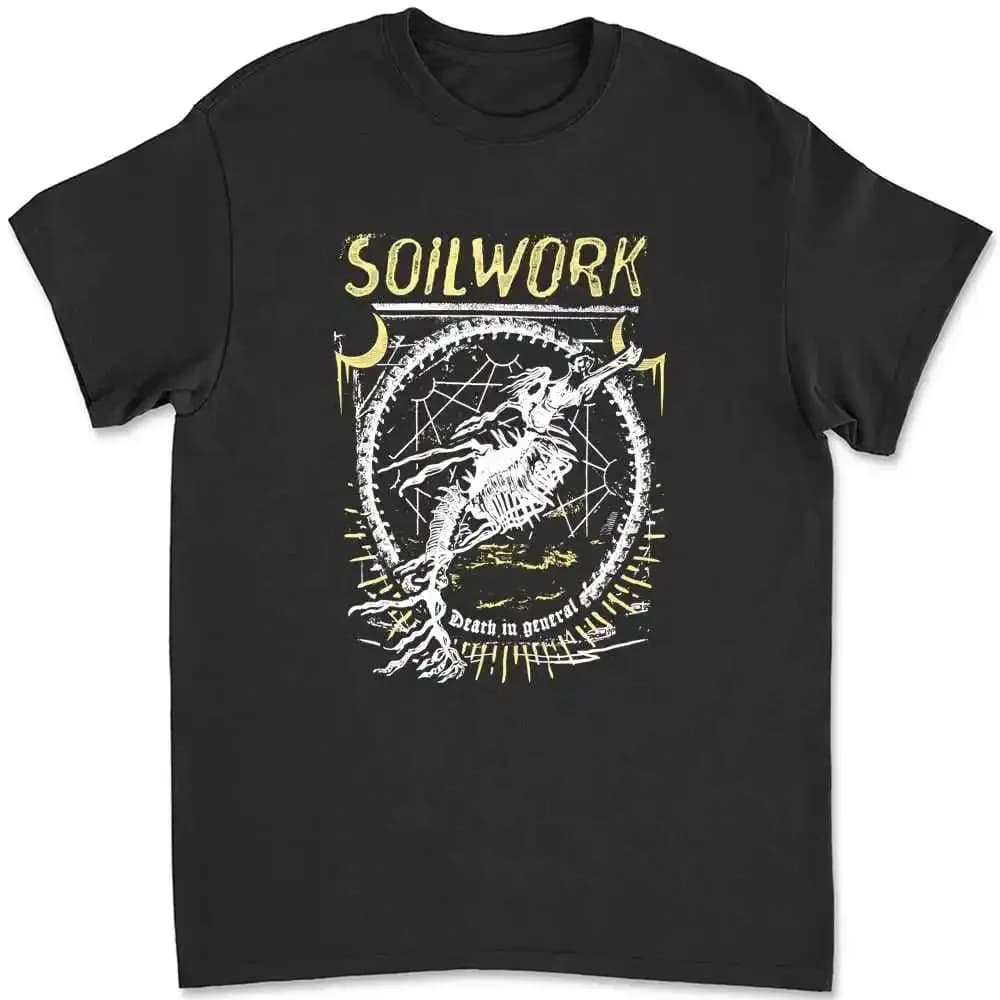 Soilwork Swedish Melodic Death Metal Band In General T Shirt S 2Xl Q2MS