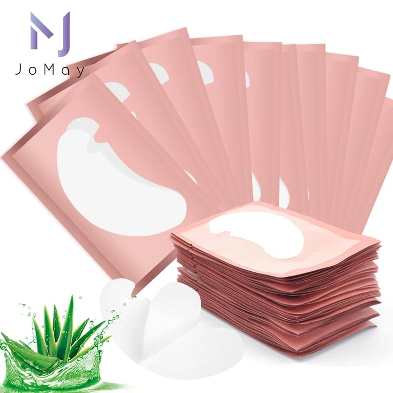 100 pairs of patches for eyes patches for eyes in wholesale Hydrogel Gel Extension for fake eyelashes under tools for eye pad makeup
