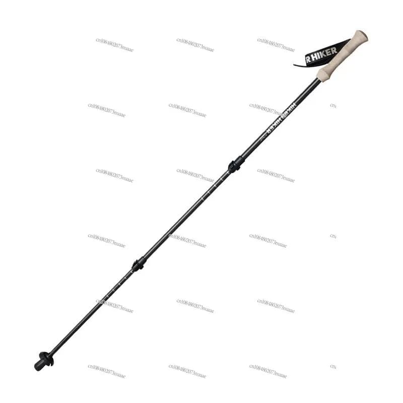 Carbon Fiber Trekking Stick 3k Ultralight Carbon Fiber Anti-slip Telescopic Walking Stick Climbing Foldable Walking Stick