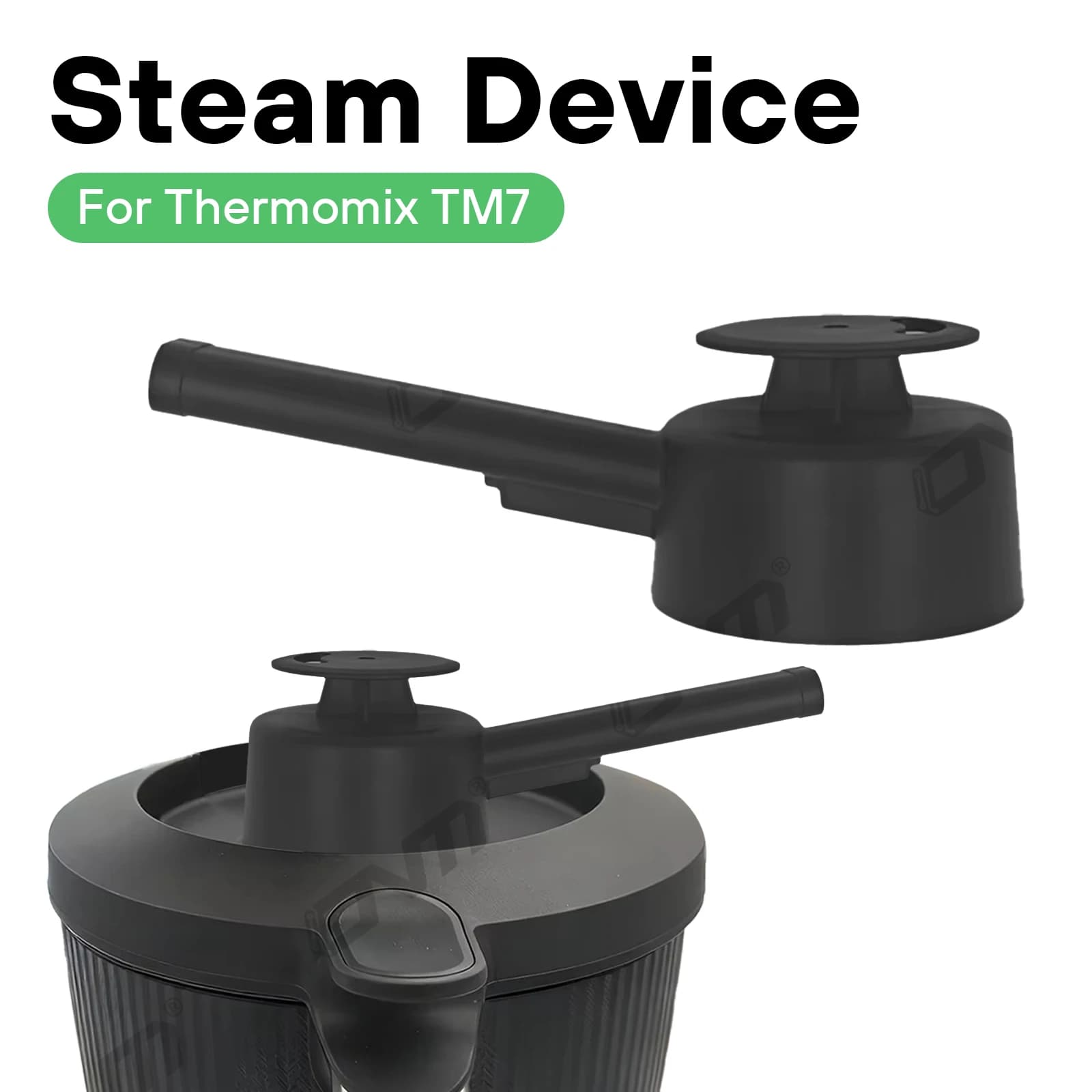 Deflettore di vapore per Thermomix TM7, deviatore di vapore da cucina resistente al calore, accessorio da cucina facile da installare