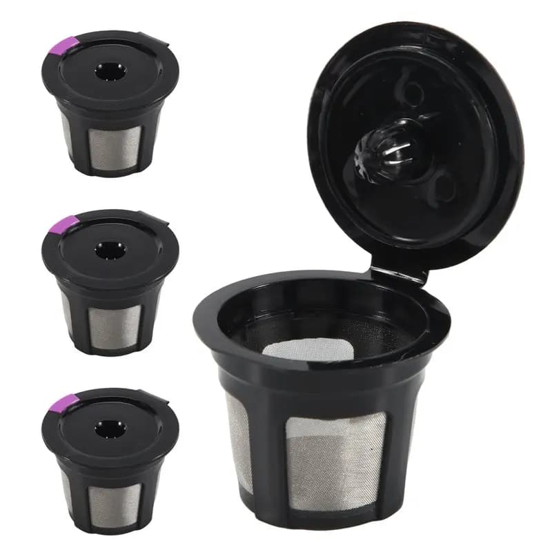 NEW HOT In Stock-Reusable K Cups For K Mini, K Elite, K Classic, K Compact, K Latte, K Select And All 2.0 & 1.0 Coffee Makers