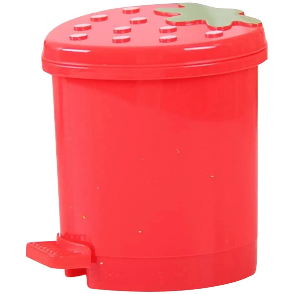 Mini Cestino per Rifiuti a Forma di Cartone Animato, Contenitore in Plastica da Scrivania per Camera da Letto, Bagno, Cucina, Ufficio, Casa, Piccolo Bidone Decorativo
