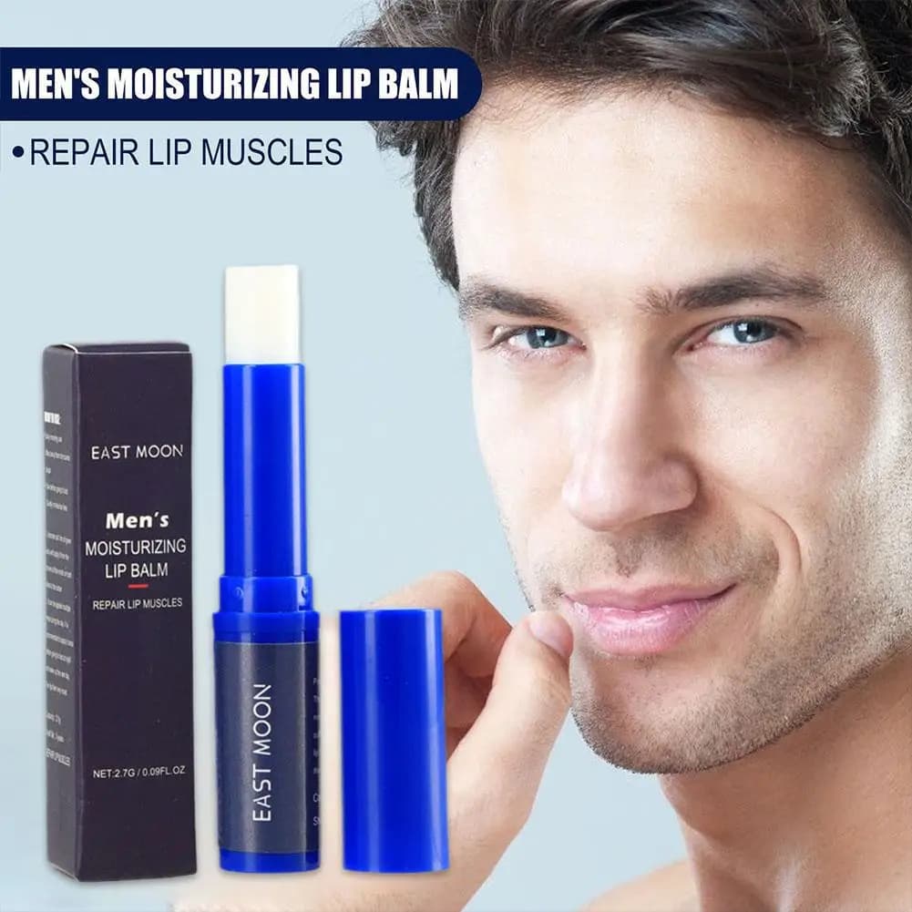 1/2/3PCS Hydrating Hydrating Anti Lips Screpolated Refreshing Non-fat Balm for Lips Gift For Father Friend Lip Care Men Lip balm