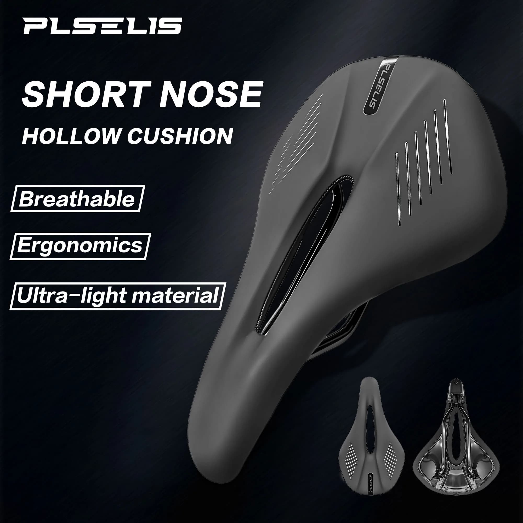 Sella per Bicicletta da Strada Aerodinamica Ergonomica, Traspirante e Confortevole, con Cuscino Morbido, Disponibile in Vari Colori
