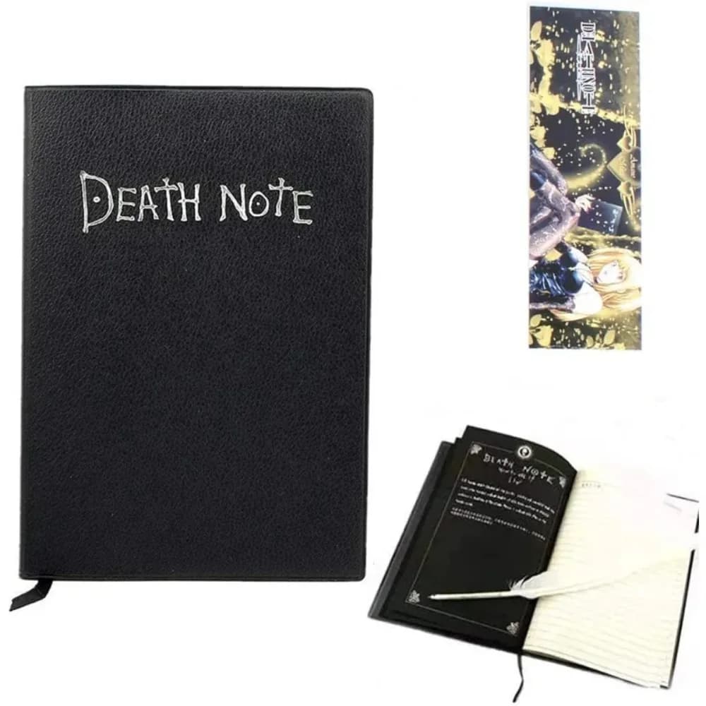 Cosplay Notebook & Feather Pen Book Animation Art Writing Journal Death Note