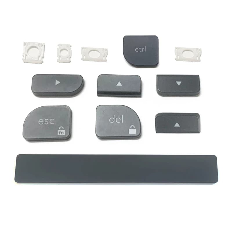 Grafite Grigio Sostituzione di Marca Keycap Chiave Cap Scissor Clip Cerniera Pulsante Per Logitech MX Keys Mini Space Up, Down, sinistra destra