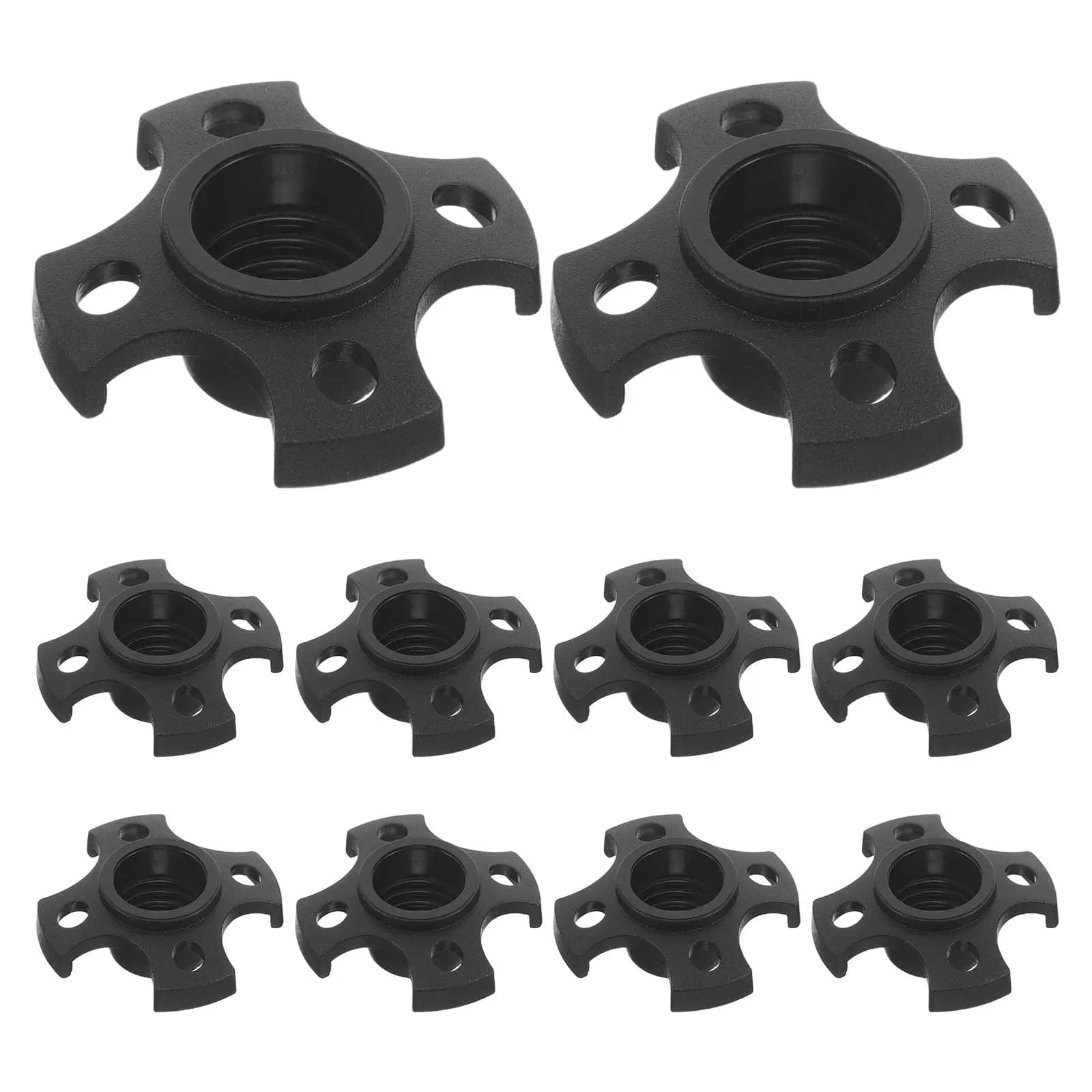 10Pcs Hiking Pole Mud Baskets Trekking Pole Snow Baskets Replacement Tips for Walking Sticks Outdoor Climbing Mountain