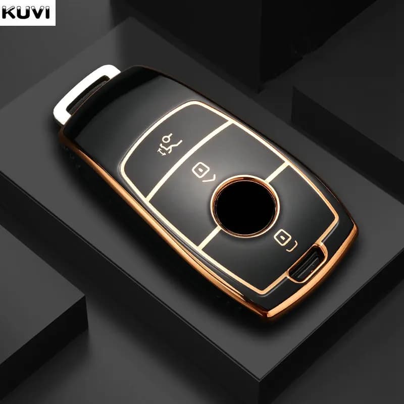 Fashion TPU Car Remote Key Case Cover Shell per Mercedes Benz A C E S G Class GLC CLE CLA GLB GLS W177 W205 W213 W222 X167 AMG