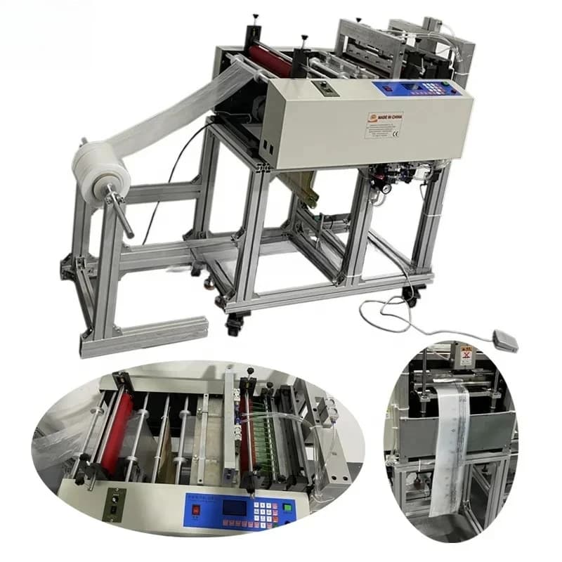 PVC Roll Plastic Bag Punching Cutting And Welding Vacuum Storage Bag Polyethylene Heat Sealing Bag For Machine Packing Machine
