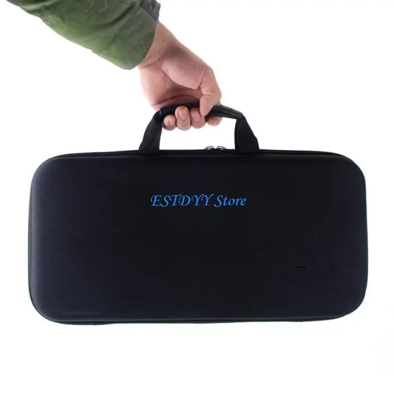 G6DE heavy nylon fishing gear bag with reinforcement and sponge lining for rod protection