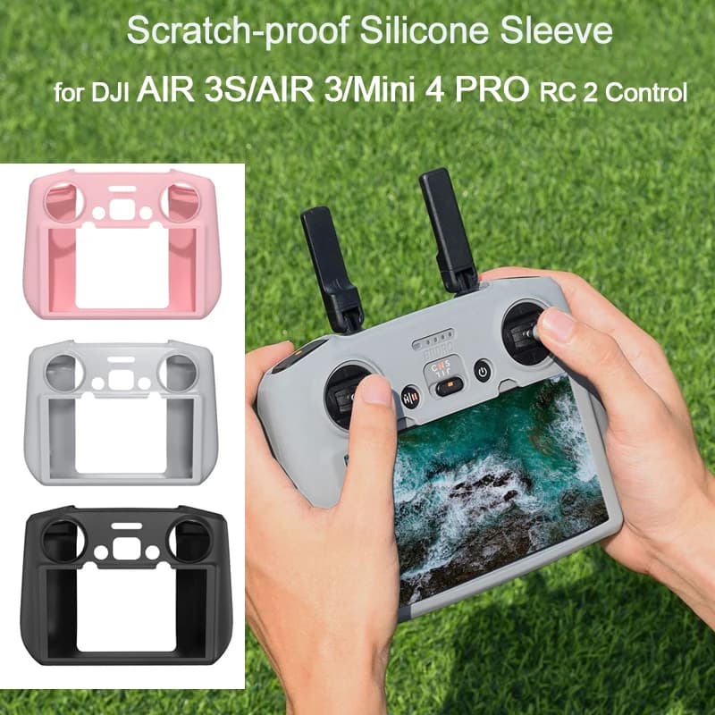 Anti-scratch silicone case for RC 2 controllers by DJI Avata 360/Mini 5 Pro/Flip/Air 3S/Air 3/Mini 4 Pro