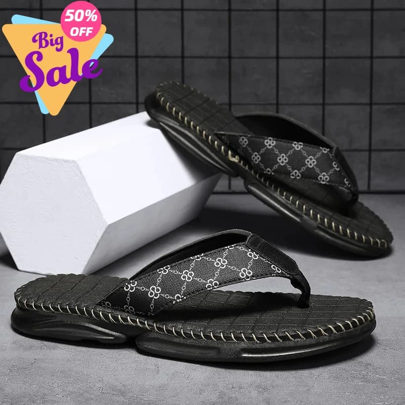 2026 Summer Flip-flops, Men's Premium Classic Versatile Comfortable Style Men's Slippers