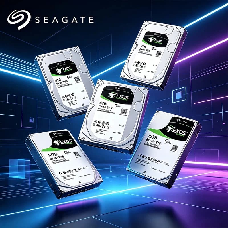 For Seagate IronWolf Pro 3.5" SATA HDD 4TB-16TB Enterprise NAS RAID Drive OEM Recovery Service Included 7200RPM Hard Drive