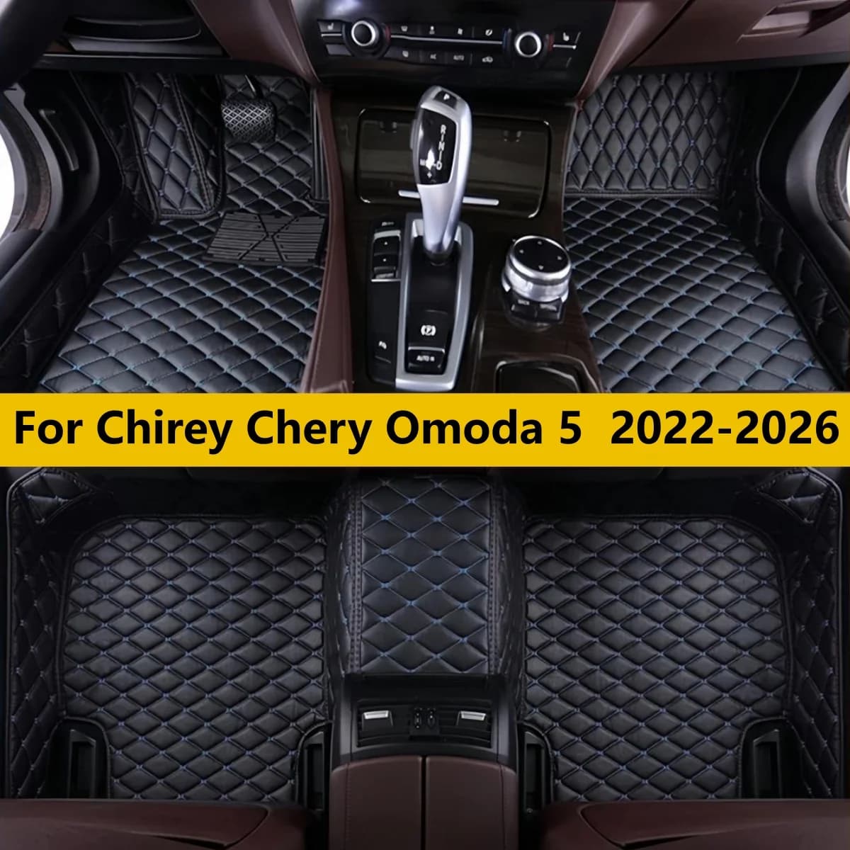 Tappetini Auto Personalizzati per Chirey Chery Omoda 5 C5 Fownix FX 2022 2023 2024 2025 2026 Tappeti Auto Tappetini per Veicoli