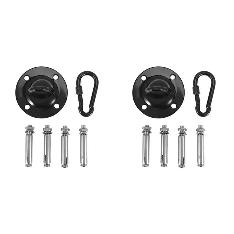 2 Slitting Hooks for Suspended Chair, 400KG Slitting Hook, 360° Support Swivel, Slitting Hook, for Amaca, Boxing Bag