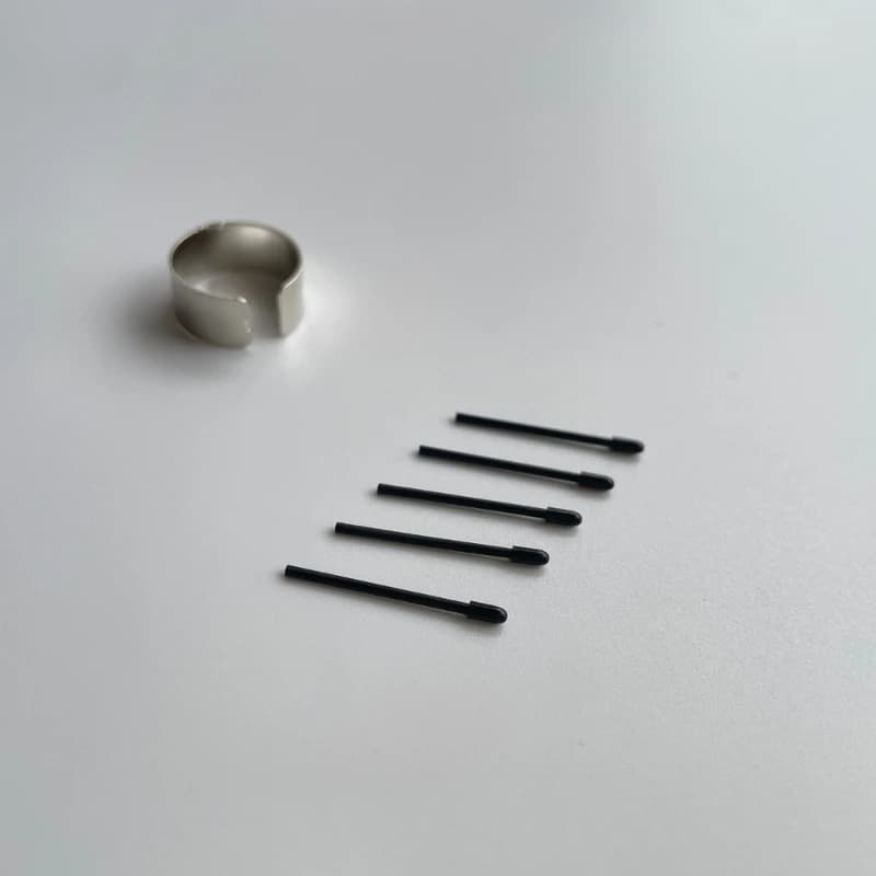 Q22A Pennini in plastica precisi Set da 10 pezzi ottimizzati per penna artistica digitale PTK470 Sensazione scrittura
