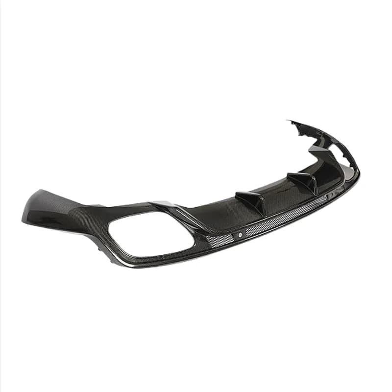 Design in Vendita per Panamera 971 con Spoiler Anteriore in Fibra di Carbonio, Alettone Posteriore, Diffusore Paraurti Posteriore e Minigonne Laterali