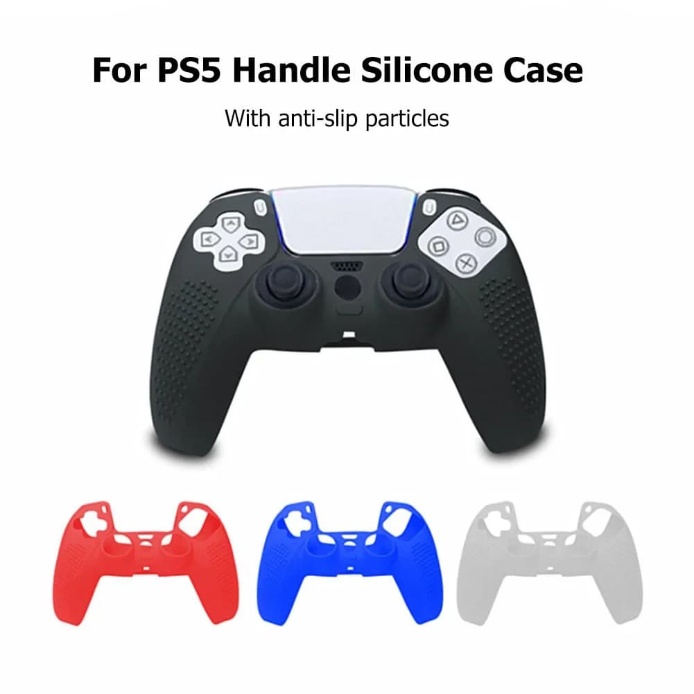 Custodia in silicone Pelle antiscivolo per accessori controller wireless DualSense per guscio protettivo DualSense