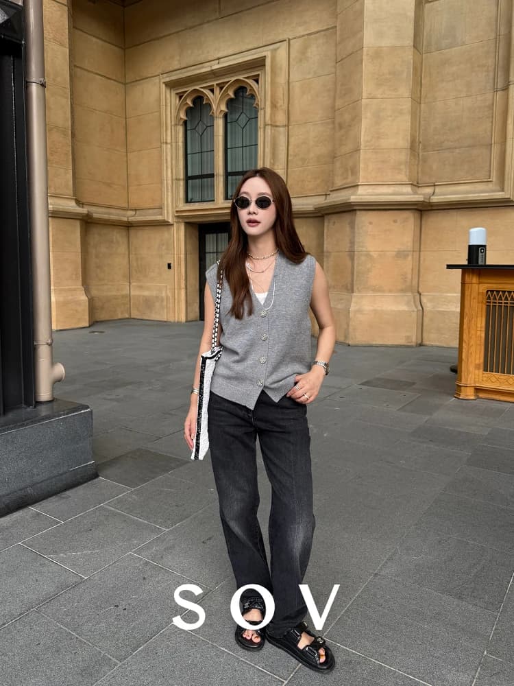 Jeans a Gamba Dritta Stile Vintage, Pantaloni Neri in 100% Cotone, Effetto Invecchiato e Sbiancato, Jeans Lunghi Casual da Donna