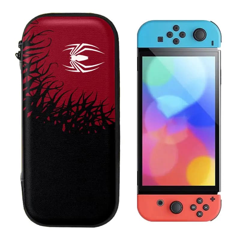 Custodia da viaggio per Nintendo Switch Console Oled Custodia protettiva a tema Spider Custodia protettiva NS JoyCon Box Cover Accessori