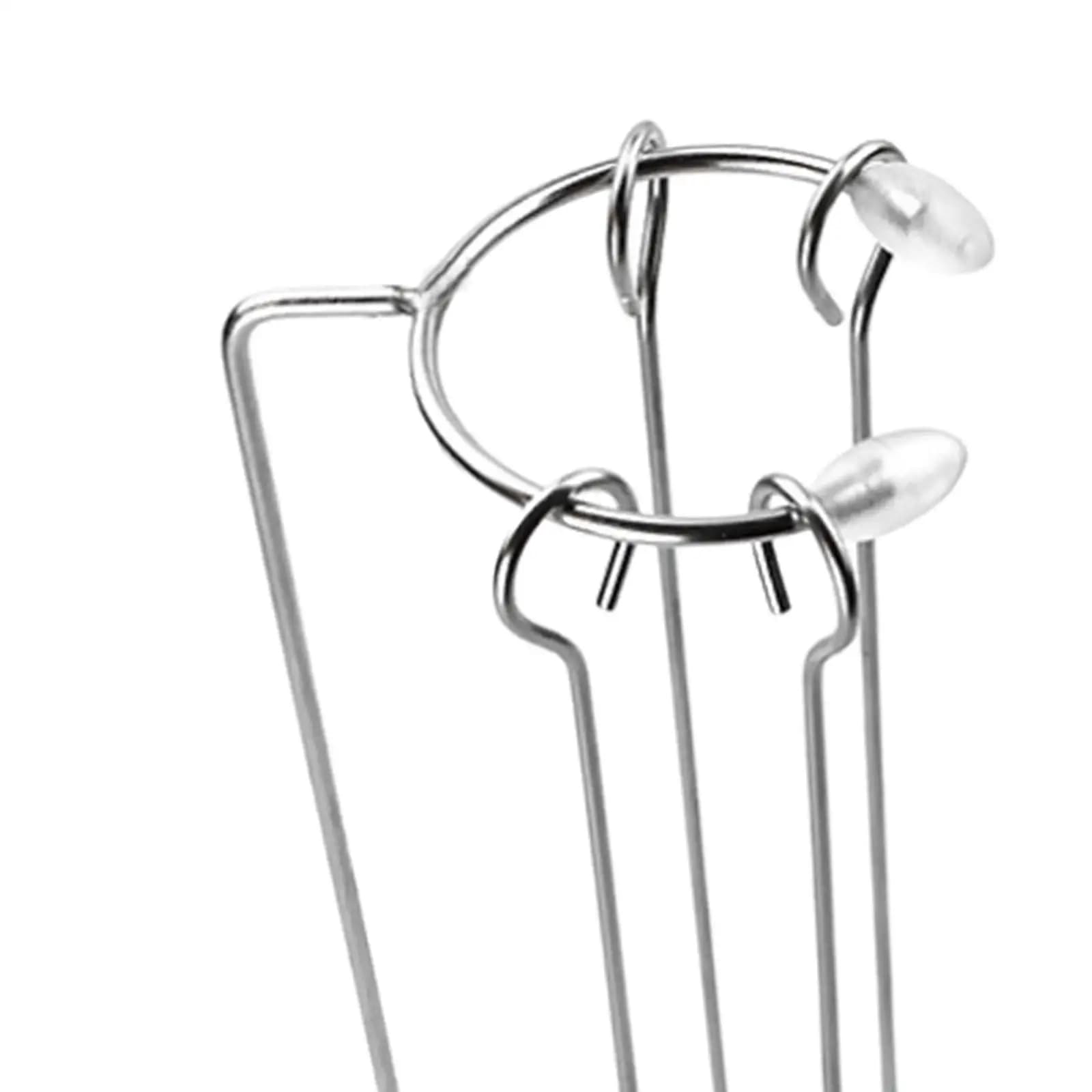 Stainless Steel Barbeque Set, Reusable Sticks for Grilling Meat, Chicken and Vegetables, Grilling Tools