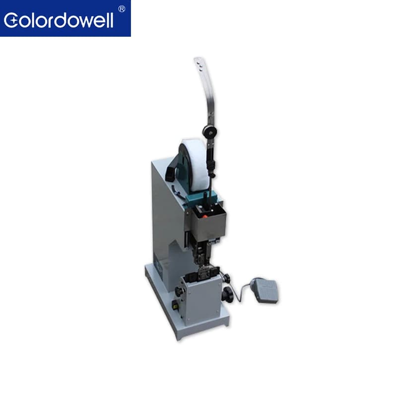 WD-102HL Macchina Rilegatrice Elettrica da Tavolo per Uso Intensivo, con Testa Singola, per Rilegatura a Filo, con Funzione di Commutazione tra Rilegatura Piatta e a Sella