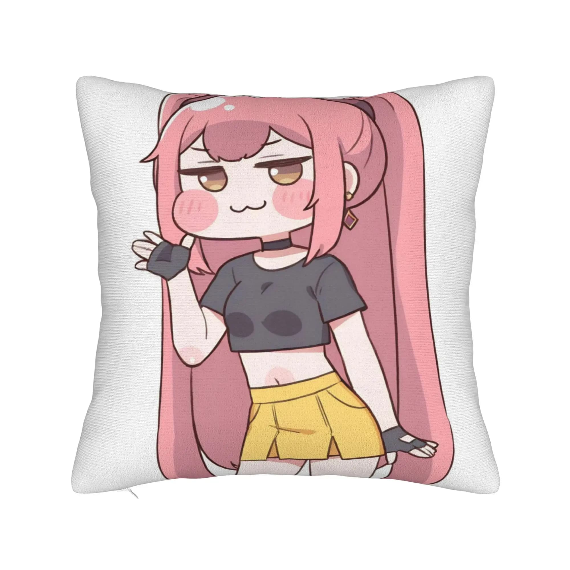 Federe decorative Trickcal C-Chibi Go Games Merch Home, fodera per cuscino, stile quadrato, multi-misura