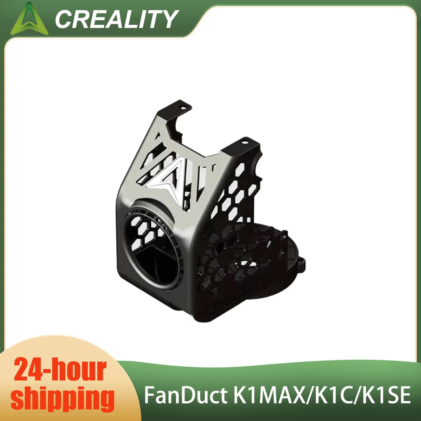 Creality Accessori Stampante 3D Aggiornati per K1 Max/K1C/K1 SE: Condotto Ventola BEN2C NAUTILUS K1 MAX 360 ° Condotto Circolare per Ventilatore di Raffreddamento