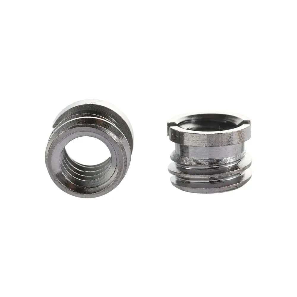Teste per treppiede monopiede da 3/8 pollici da 1/4 a 3/8 per fotocamera DSLR Adattatore standard Convertitore boccola riduttore Converti vite