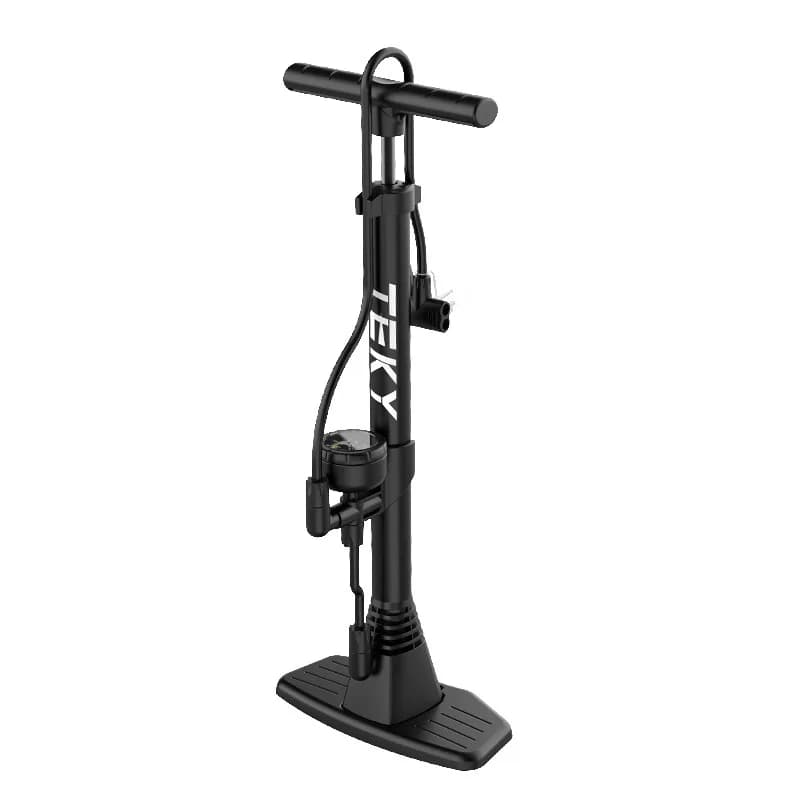 Pompa da bicicletta Manuale Bici da strada ad alta pressione Bici elettrica Basket Mongolfiera Pedale di gonfiaggio per uso domestico